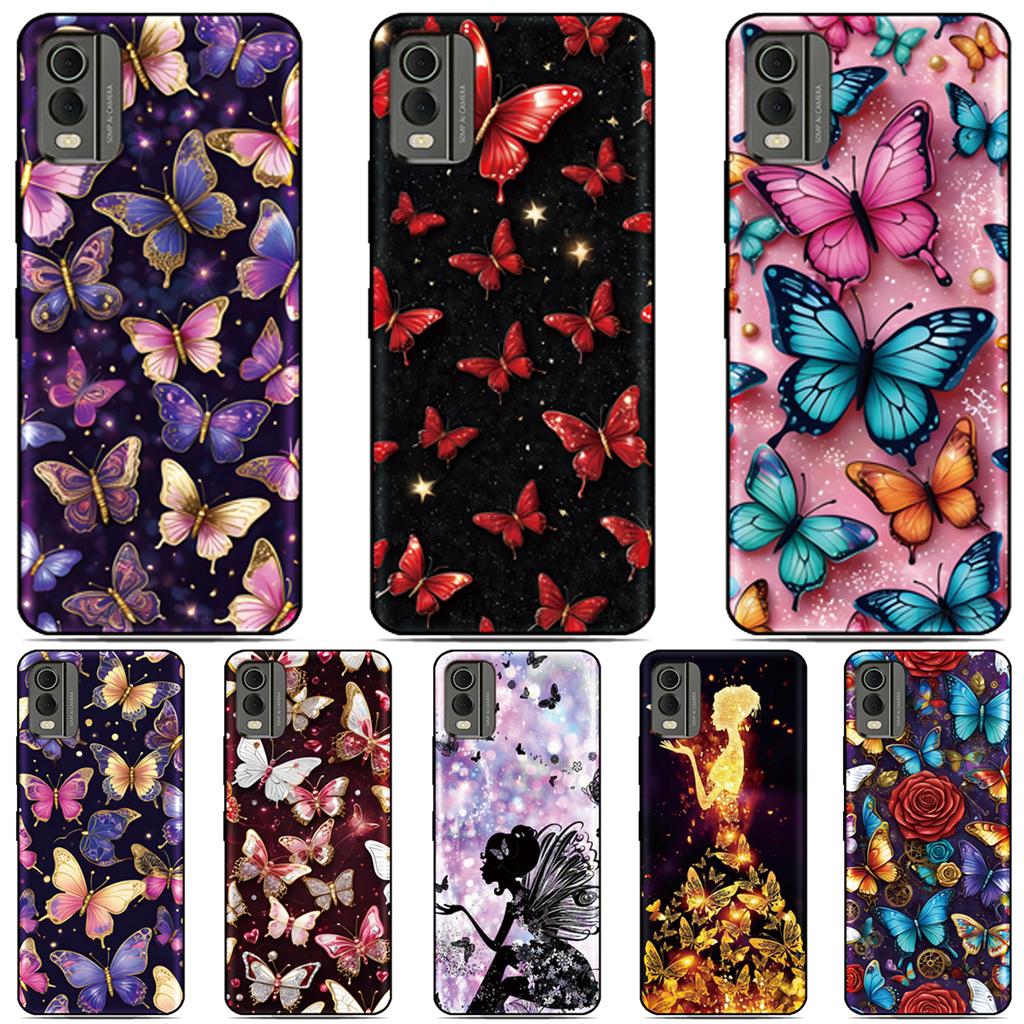 Schmetterlings-Bild Handyhülle Für Xiaomi Poco C85 C85x C40 M7 C71 Redmi 15C A7 A5 4G 11A 13C 12C Note 15 11 12 Pro 5G Rückseite