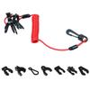Universal Boat Kill Switch Keys Lanyard, Outboard Jet Ski Cord Tether Siut for Mercury, Yamaha, Honda, Tohatsu, Johnson, Evinrude, Suzuki