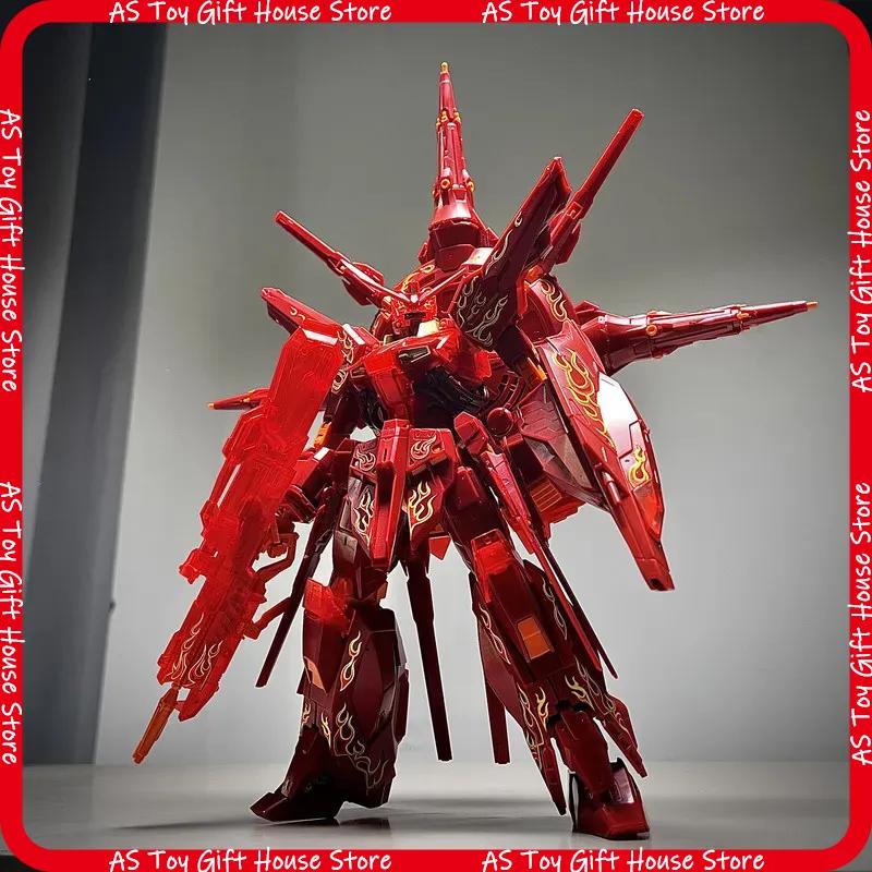 Crimson Lotus Providence Mg 1100 Mech Assembly Model Kit Action Figures Desktop Ornament Doll Puzzle Toy Collectible Gift