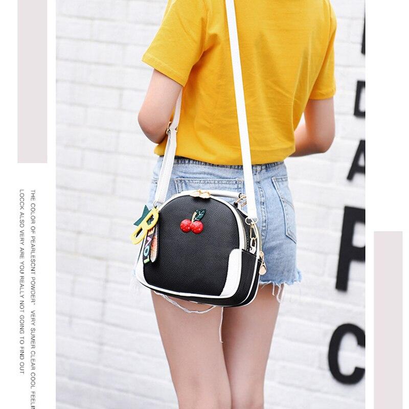 cute clear crossbody bolsa