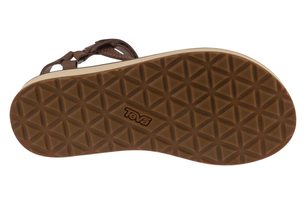 Teva W Original Universal Slim Leather Sandals, Womens brown Sandals