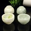 Lantian Jade Small Tea Bowl & Wine Cup - Guizhou Jade Gongfu Tea Cup Collection