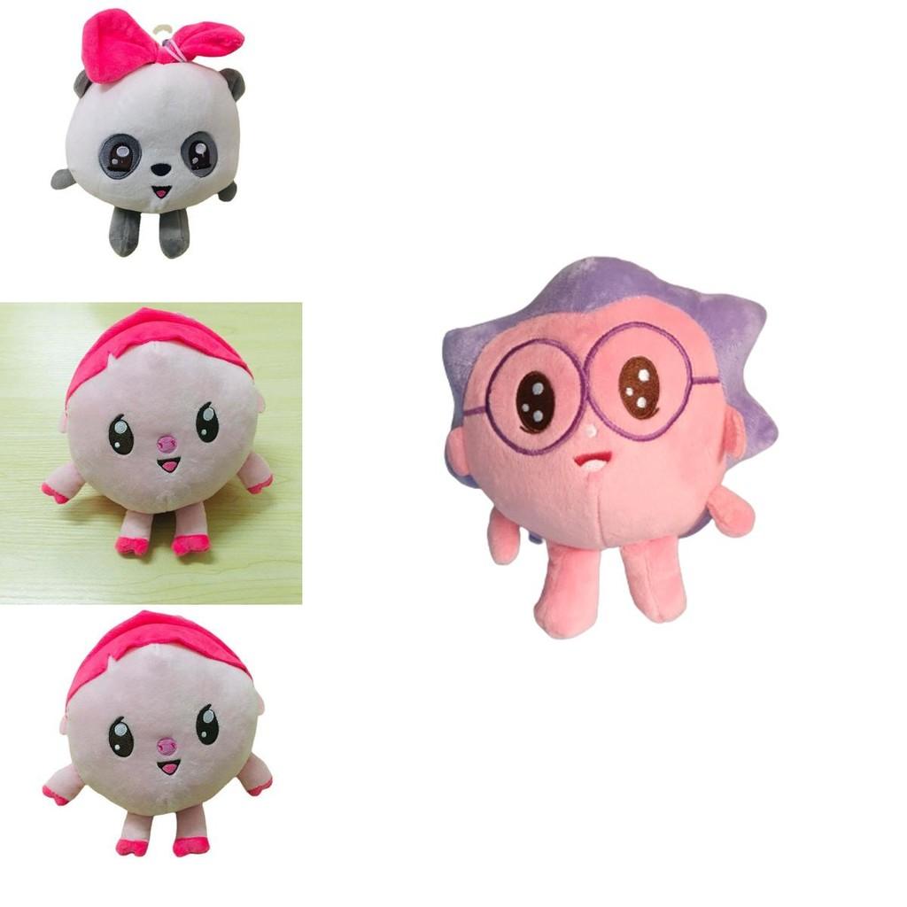 Super Cute Kikoriki Happy Ball Rabbit Pig Sheep Hedgehog Panda Plush Toys
