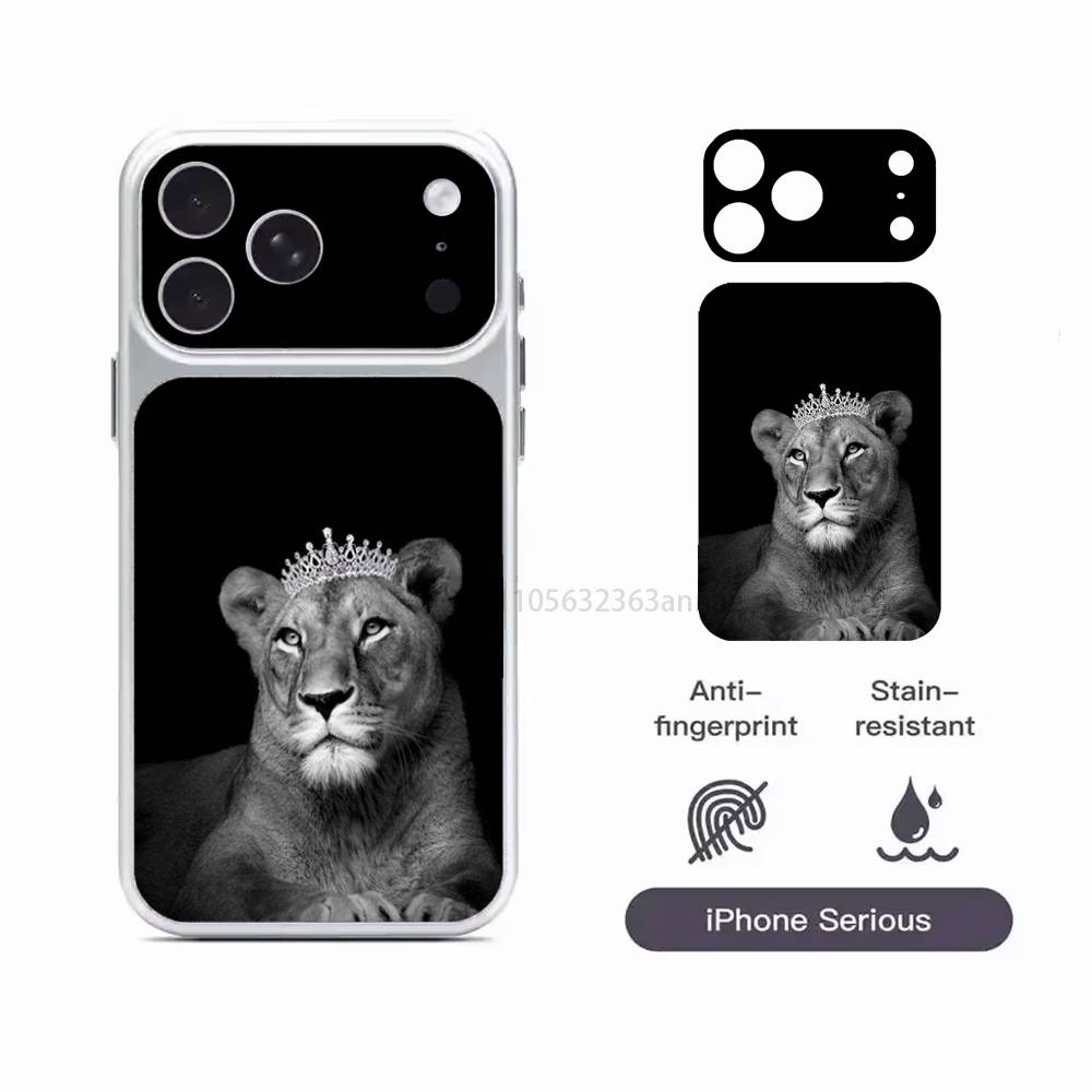 

Lion Pattern HD/Matte Full Coverage Films For iPhone 17 Pro Max 17 Pro iPhone17pro