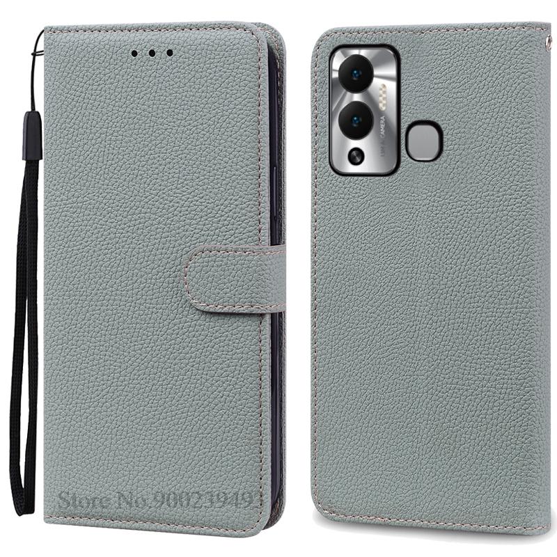 Pro Infinix Hot 12 Play Pouzdro Peněženka Kožený Vyklápěcí Kryt Pro Infinix Hot 12 Play NFC Pouzdro X6816C X6816 X6816D Kryt Coque Fundas