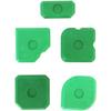 Grattoirs de joint - AIMOONSA - Lot de 5 - 5 formes - Vert - Pour silicone et acrylique