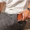 Genuine Men Leather Wallet Wallet Vintage Thin Short Multi Function Card Holder