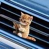 Car Vent Clip - Cat Car Air Vent Decoration - 3D Acrylic Lasting Accessories for Car Driver Men Women