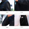 Korean Style Men's Winter Leather Motorcycle Jacket with Velvet Lining
