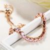 Stylish Stylish Zircon Crystal Cubic Zirconia Tennis Women Bracelets Gold Color Color Chain Shiny Charm Bracelets Armbanden Voor Vrouwen Bijou