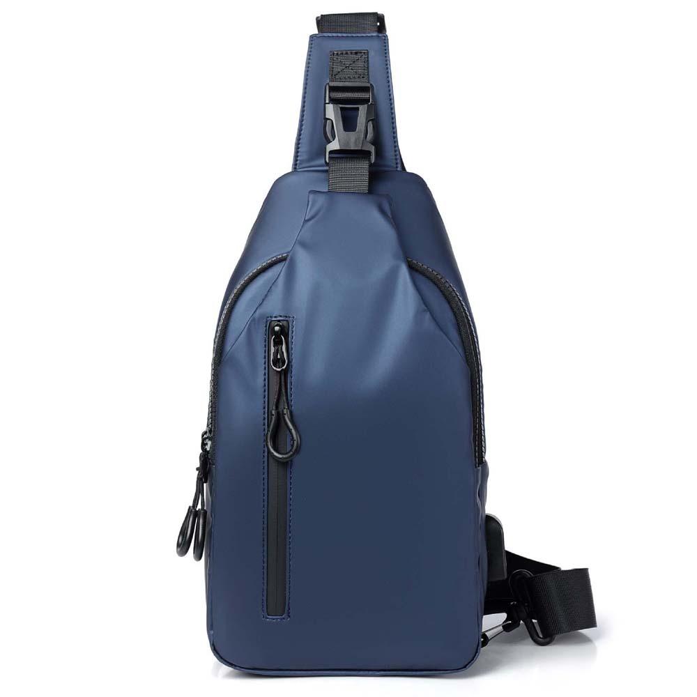 Anti-splash Water Men's Chest Bag Adjustable Strap Sports Walking Bag Outdoor Waist Bag Boys