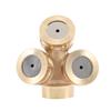 Agricultural 1/2/3/4 Holes Watering Sprayer Cool Dust Connector Garden Tools Spray Nozzle Irrigation System Misting Sprinklers