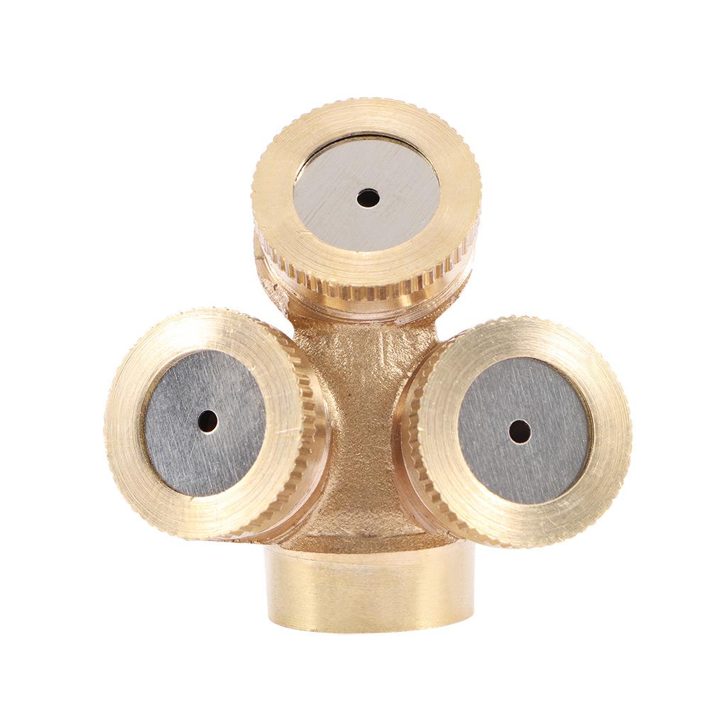 Agricultural 1/2/3/4 Holes Watering Sprayer Cool Dust Connector Garden Tools Spray Nozzle Irrigation System Misting Sprinklers