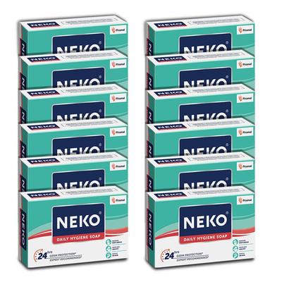 Neko Mýdlo pro denní hygienu 100g Balení 12 ks Ochrana proti zárodkům Jemné mýdlo do koupele