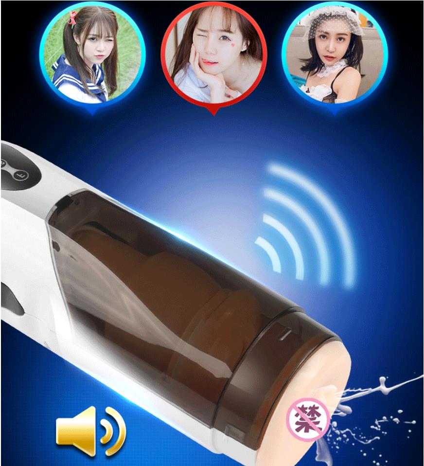 Männlich Smart Heizung Masturbator Tasse 10 Teleskop Saugen Modi Vagina Stimme Interaktion Maschine Orgasmus Sex Spielzeug für Männer Store 18