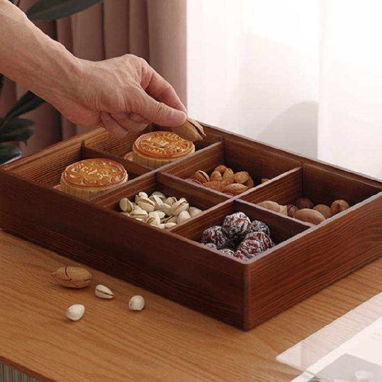 Moisture Proof Candy Box with Cover Elegant Snack Organizer Practical Dry Fruit Holder Kitchen Organization Supplies
