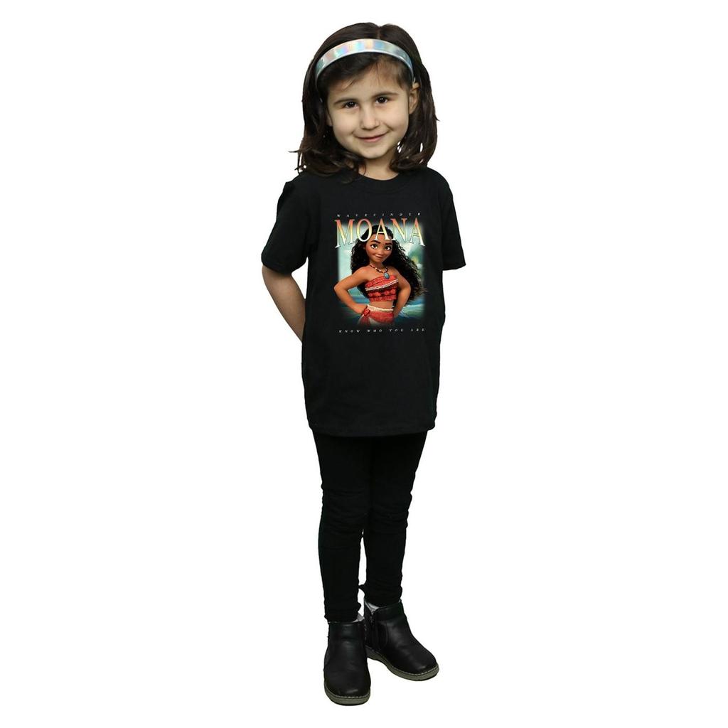 Moana Girls Montage Cotton T-Shirt