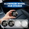 4 Stück 56mm Aluminium Auto Radnabenkappe Aufkleber Dekoration Für Opel ADAM ASTRA J K CORSA E INSIGNIA MOKKA VIVA Meriva