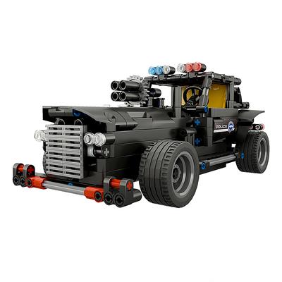BB13007 462PCS DIY Command Vehicle 2.4G Remote Control Building Block RC Car Toy