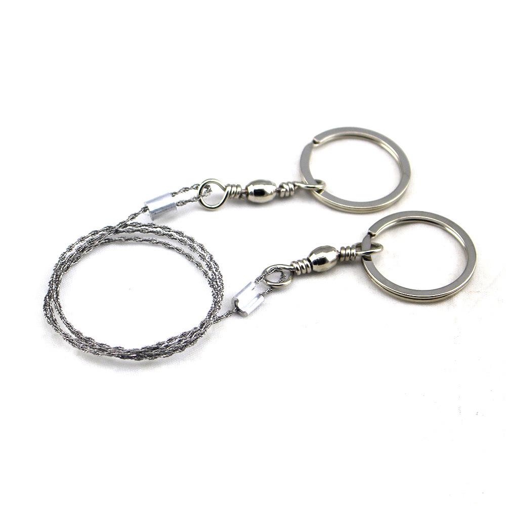 Outdoor Survival Wire Saw: Hand-Pull Steel Rope for Wilderness Emergencies