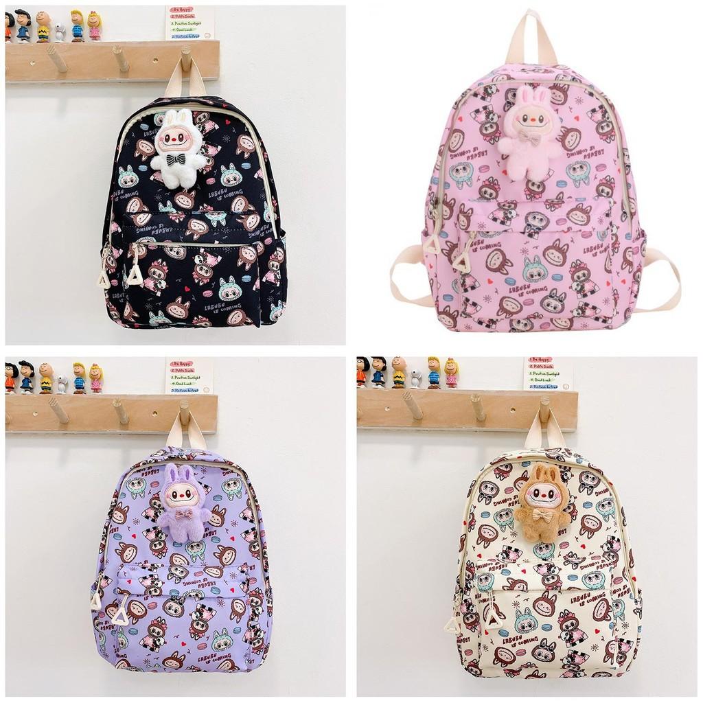 Adorable Cartoon Rabbit Plush Backpack For Kids Ideal For School And Outdoor Fun