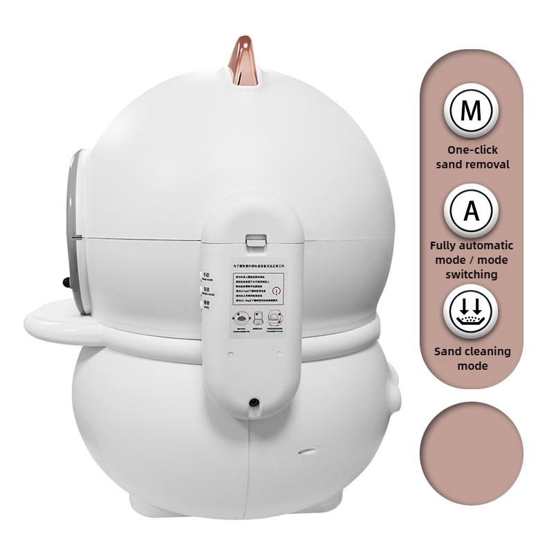 Smart Cat Litter Box Cats Kitten Fully Automatic Cleaning Snadbox Large Self-cleaning Pet Cat Toilet Deodorizing Cats Toilets