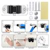 [in stock] 4Pcs Mop and Broom Holder Wall Mount Heavy Duty Stainless Steel Broom Holder Broom Organizer Garden Garage Storage Ra