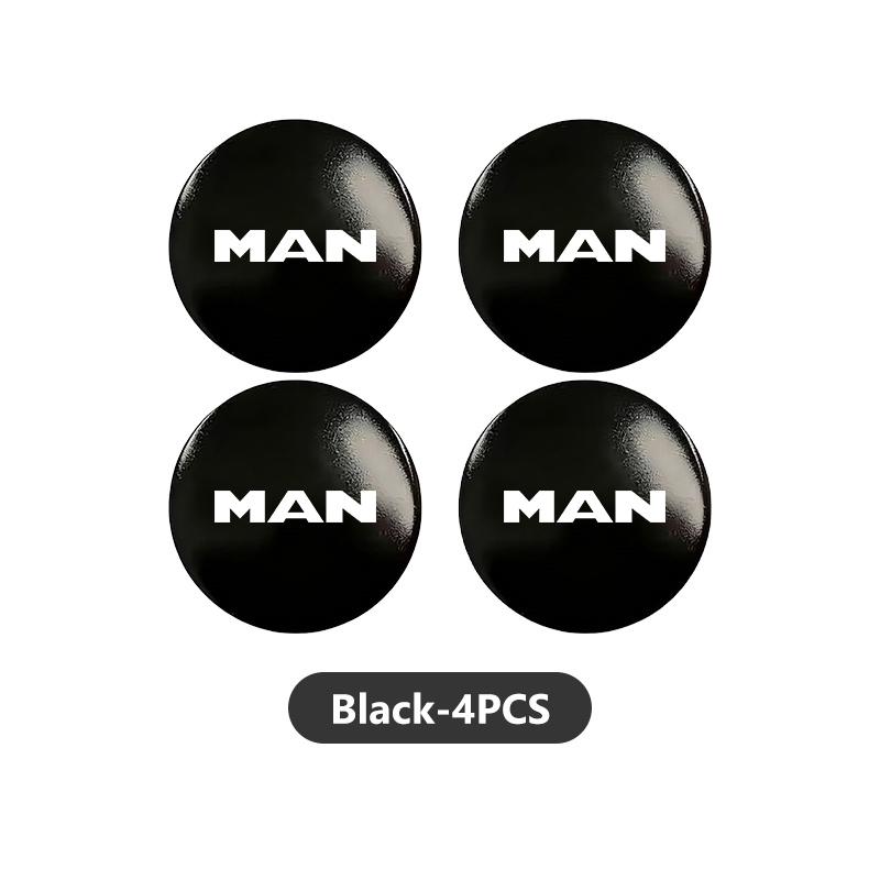 56mm Krytky středů kol pro nákladní vozy Man TGX TGS TGM TGE eTGX eTGS Nálepka Znak Příslušenství