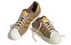 Adidas Superstar Shoes 'Brown White Yellow' IG3003