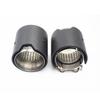 Brand New Car Carbon Fiber Exhaust End Tail Tips 71mm In