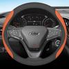Leather Car Steering Wheel Cover for Chevrolet Aveo Onix S10 Max Spin Equinox Sail Trax Groove Captiva 2025 Accessories