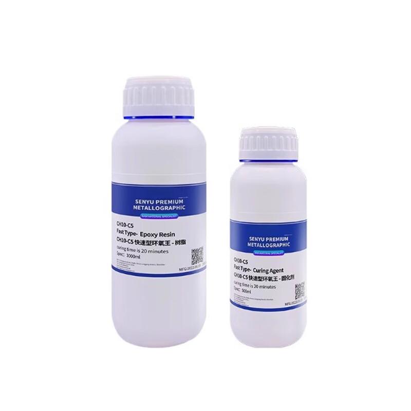 DISOFOO Transparent Fast-Setting Epoxy Resin Cold Mounting Kit
