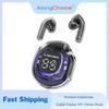 NOVO fone de ouvido sem fio Bluetooth TWS com display digital 5.3, fones de ouvido esportivos para jogos, redução de ruído, controle de graves por toque