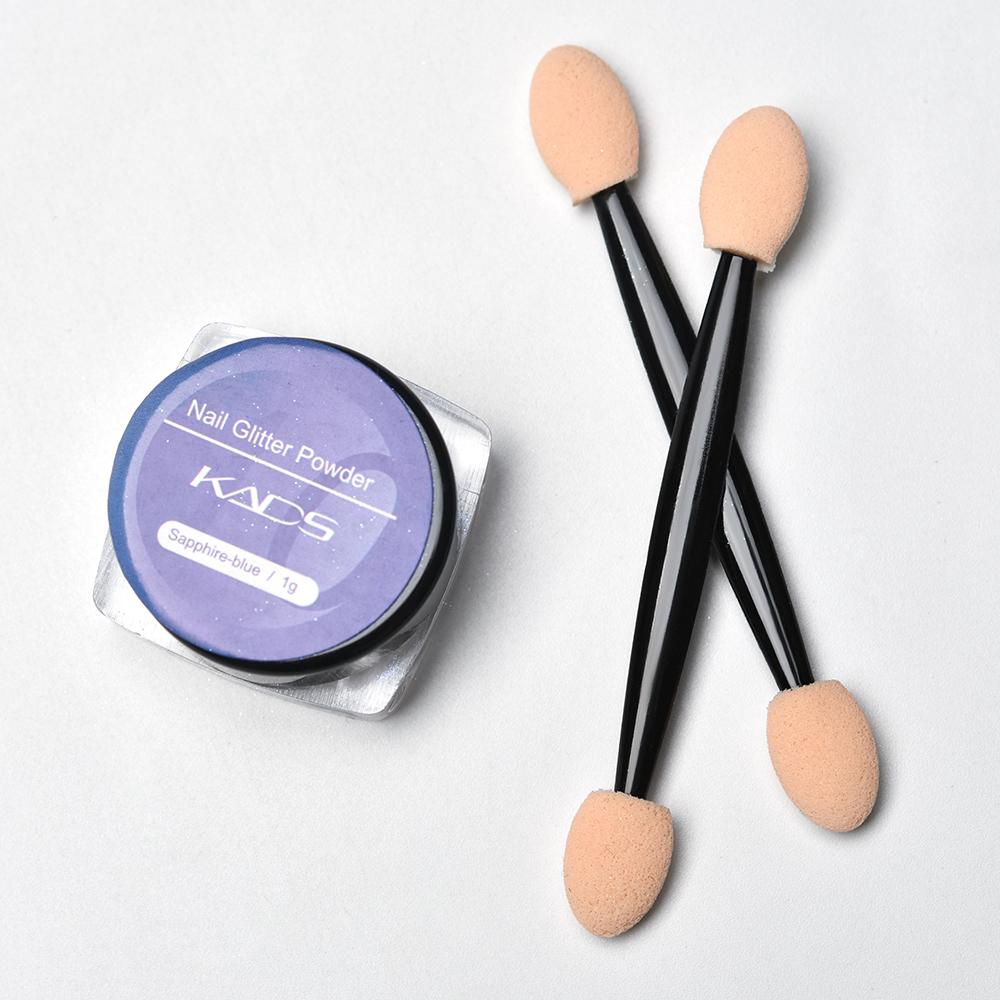 kads 1g/Box Gold Sliver Nail Glitter Powder Mirror Shining Nail Art DIY Chrome Pigment Glitters Chrome Pigment Powder Dust Nails