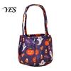 Colorful Halloween Goodie Bag Candy Bucket for Kids, Non-Woven Trick or Treat Tote Basket, Pumpkin Ghost Snack Holder with Handle Party Favors Kids