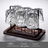 Mystic Ice Luxury Whiskey Glass - Creative Retro Rock Cup