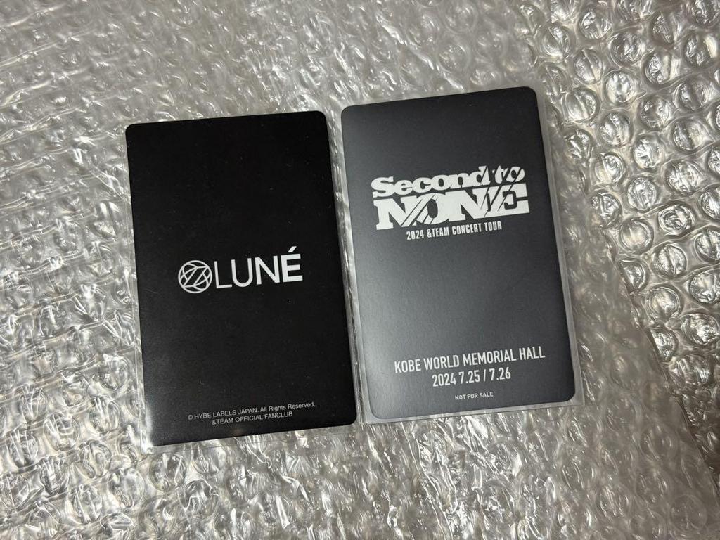 [USED] &TEAM FUMA Trading Card Sekanan Menship Venue Limited Kobe