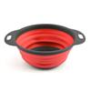 Adjustable Silicone Telescopic Folding Drain Basket for Vegetables