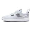 Nike Pico 5 PS Platina Pura Lilás Tênis Infantil Branco Prateado Metálico AR4161-009