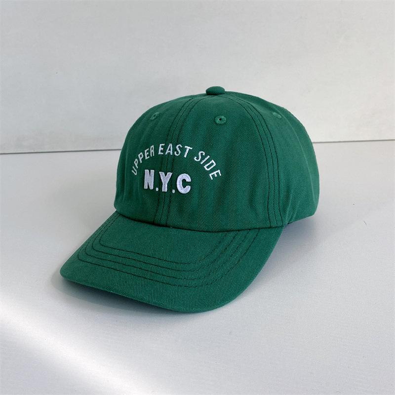 

Spring Summer New Boys Child Hat 48-52cm Personality Simple Letter Embroidery Baseball Cap Girl Hat Children s Accessories 48-52cm for kids