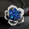 New Fashionable Design With Hollowed Out And Never Withering Rose Woman Brooch Elegant Coat Accessories