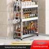 Qinchen 3-Tier Stainless Steel Spice Rack