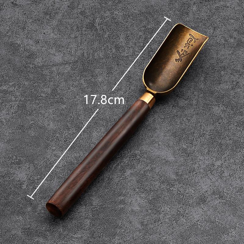 

1PC Chinese Solid Wood Tea Spoon Household Tea Clip Tea Ceremony Six Gentlemen Portable Travel Wooden Scoops Teaware Accessories