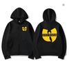 Hip Hop 90er Wu Clan T-Shirts Grafiken Hoodie Herren Damen Punk Reißverschluss Jacke Langarm Fleece Gotischer Mantel Locker Streetwear