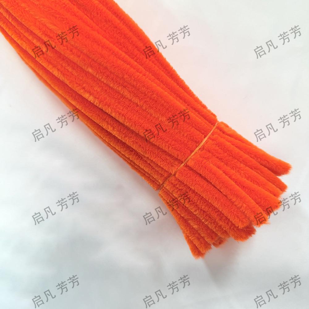 8mm Macaron Color Encrypted Twist Ties Chenille Stems for DIY Toys