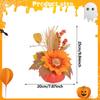Fall Pumpkin Decor Artificial Decoration Decorative for Tabletop Centerpiece