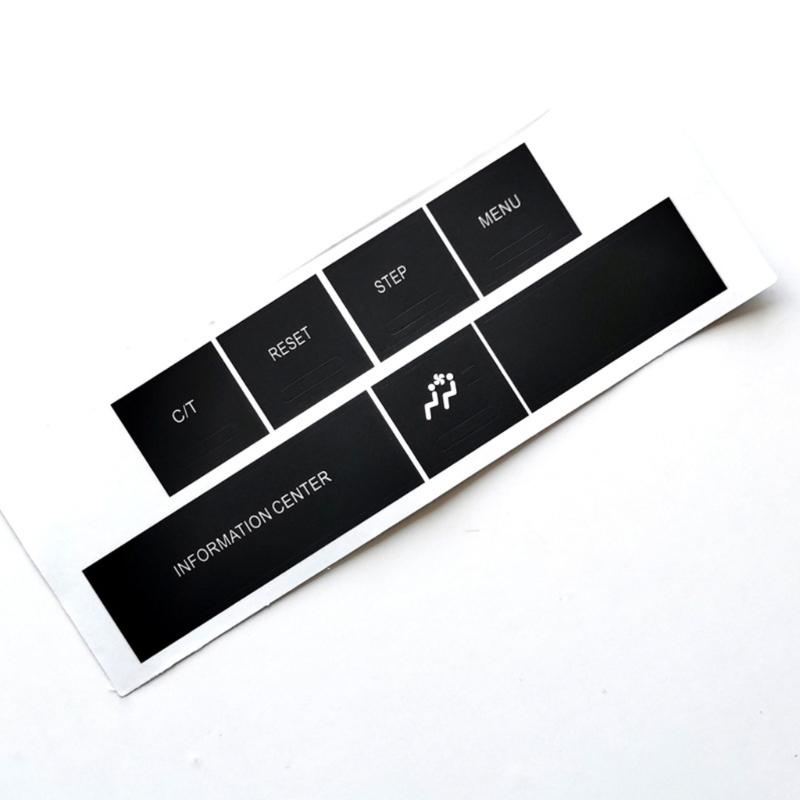 

Car Control Panel Key Covers Stickers Scratch Resistant Long Lasting Ideal For Enhancing And Safeguarding Car Interiors 1