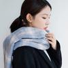 Autumn Winter Warm Shawl Unisex Imitation Cashmere British Style Plaid Tassel Scarf Cape