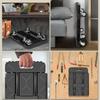 150KG Household Foldable Silent Trolley Load Bearing Hand Pushed Tool Cart Portable Flatbed Handcart