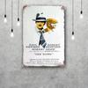 Sting Classic Poster Rusty Metal Plaque Retro Decorative Plate Bar Man Cave Garage Club Metal Sign Wall Decoration